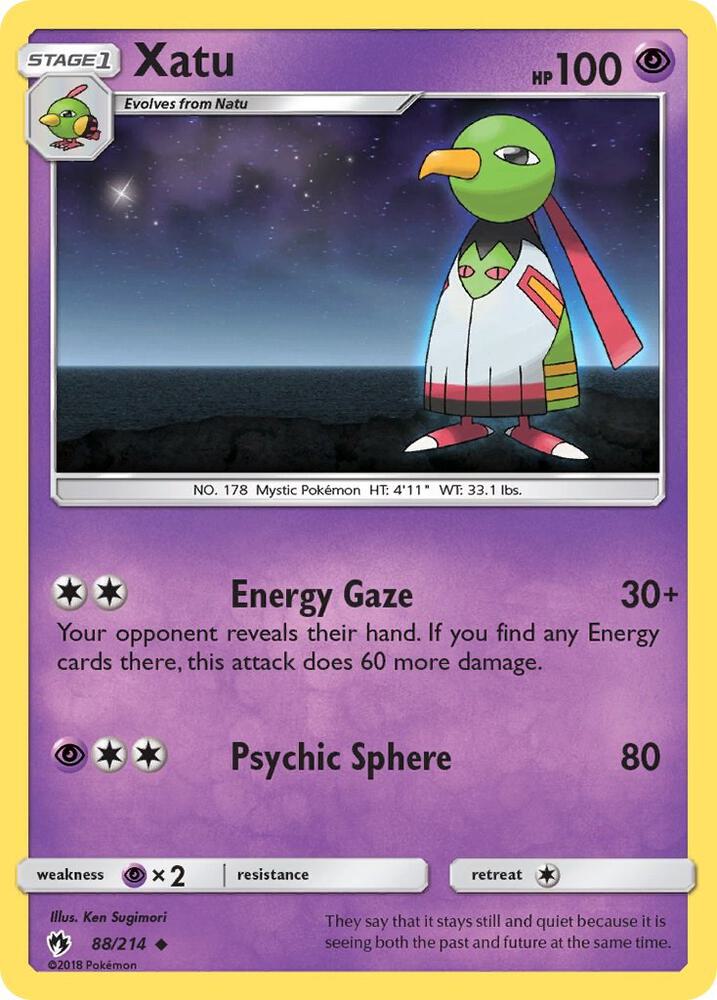 Xatu - SM - Lost Thunder