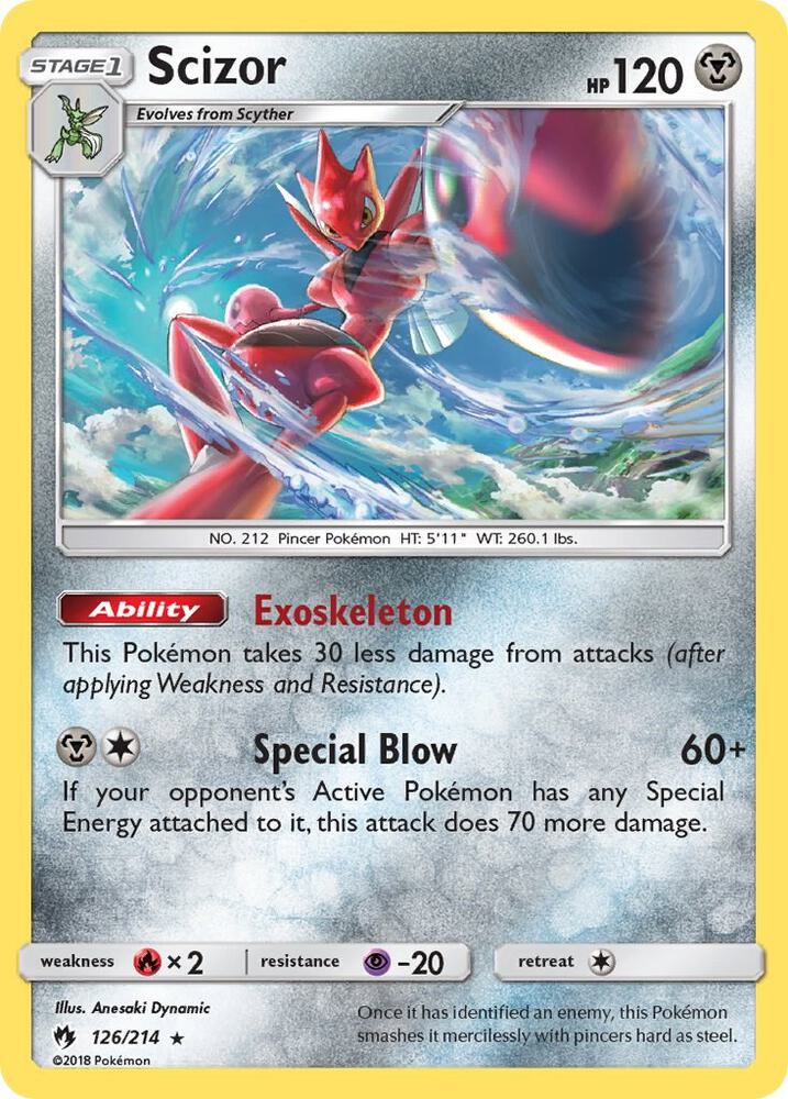 Scizor - SM - Lost Thunder