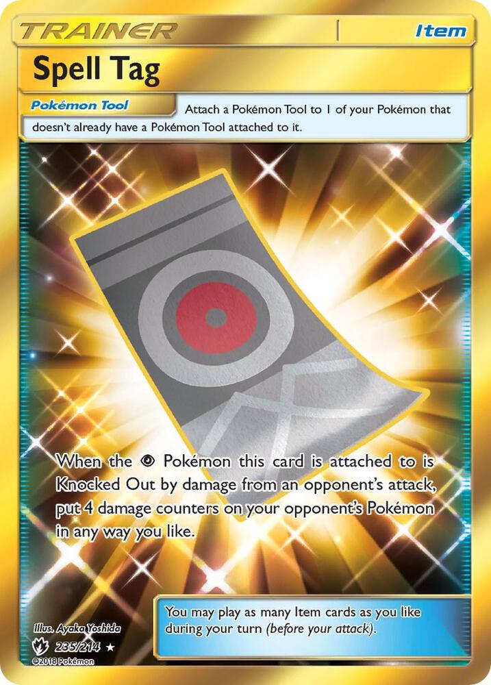 Spell Tag (Secret) - SM - Lost Thunder