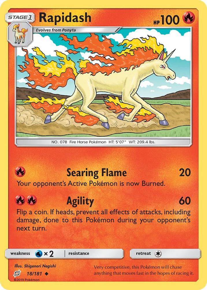 Rapidash - SM - Team Up