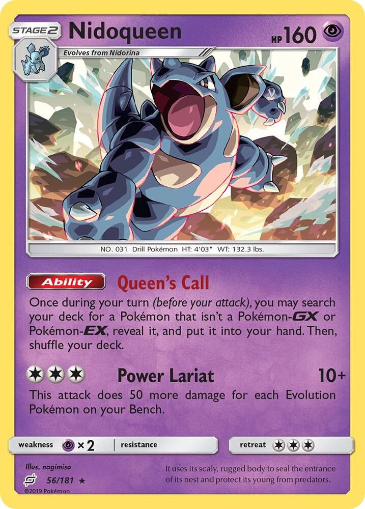 Nidoqueen - SM - Team Up