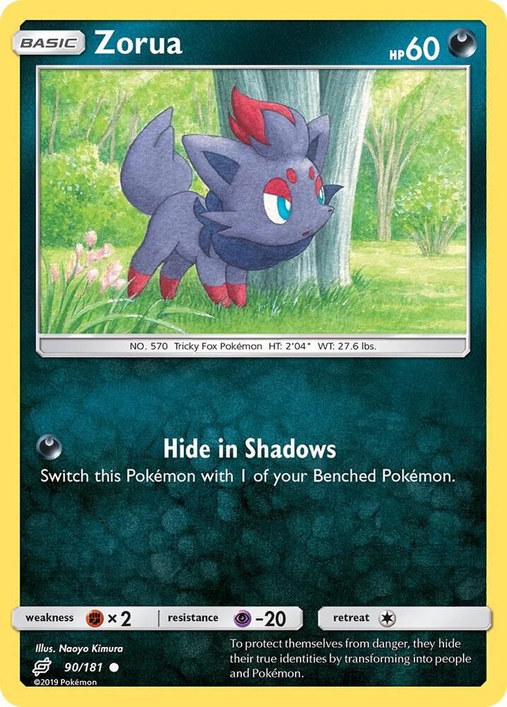 Zorua - SM - Team Up