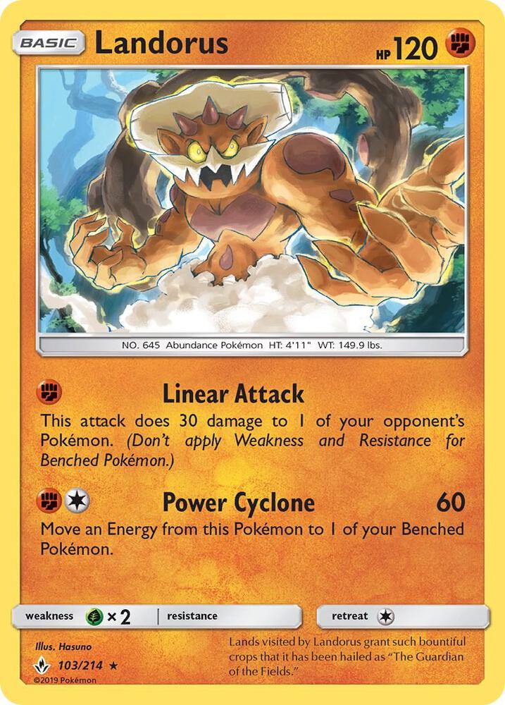 Landorus - SM - Unbroken Bonds