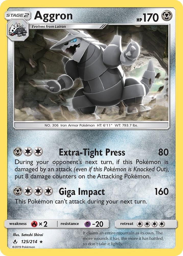 Aggron - SM - Unbroken Bonds
