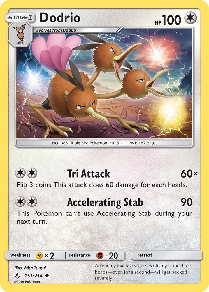 Dodrio - SM - Unbroken Bonds