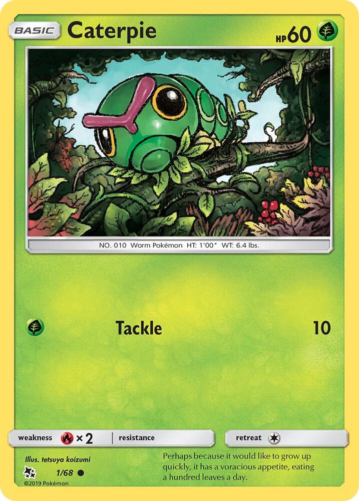 Caterpie - Hidden Fates