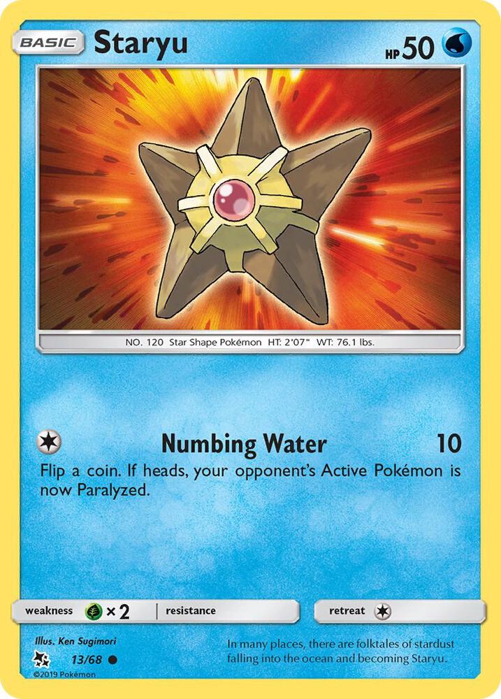 Staryu - Hidden Fates
