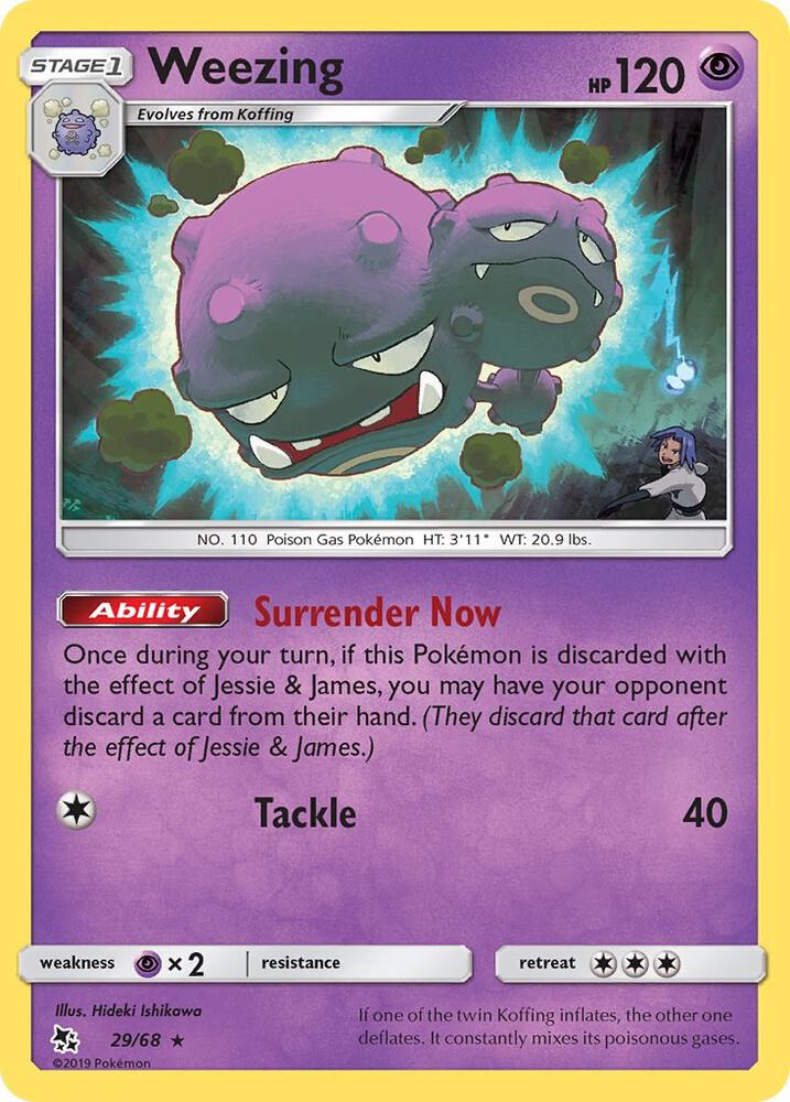 Weezing - Hidden Fates