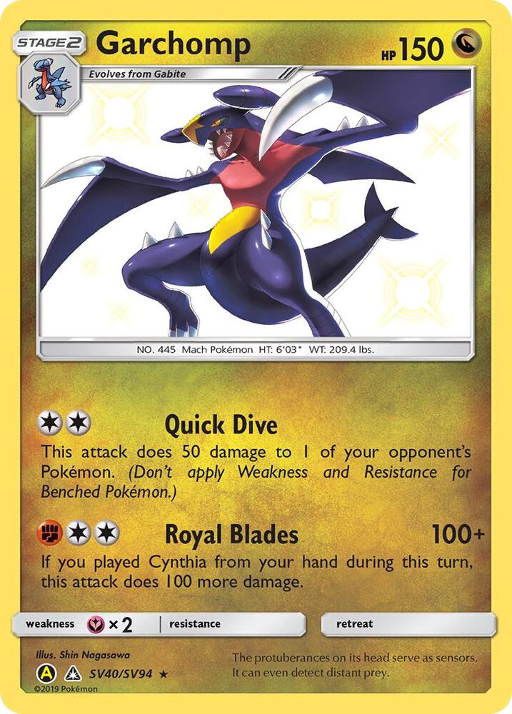 Garchomp - Hidden Fates: Shiny Vault