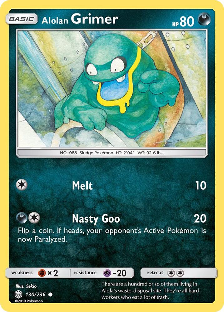 Alolan Grimer - SM - Cosmic Eclipse