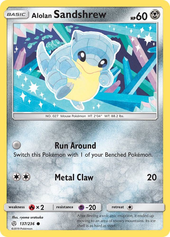Alolan Sandshrew - SM - Cosmic Eclipse