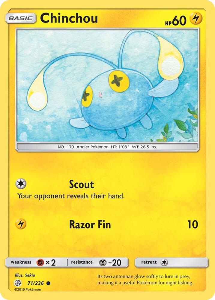 Chinchou - SM - Cosmic Eclipse