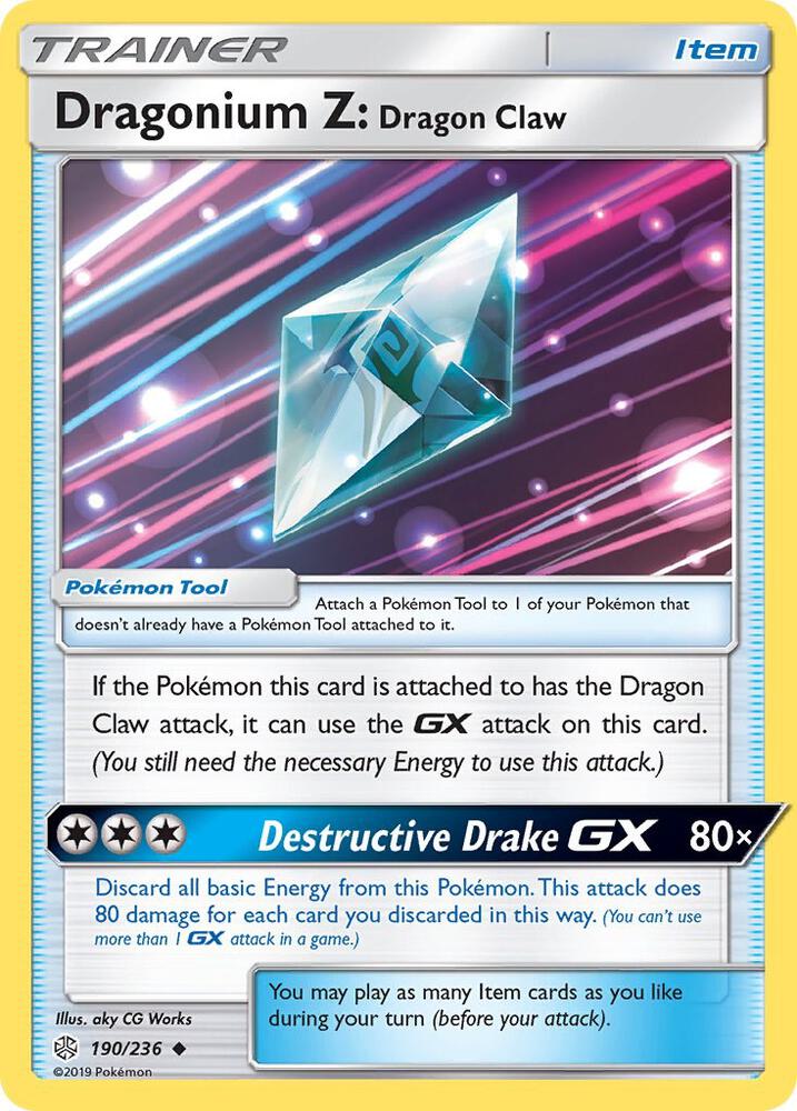 Dragonium Z: Dragon Claw - SM - Cosmic Eclipse