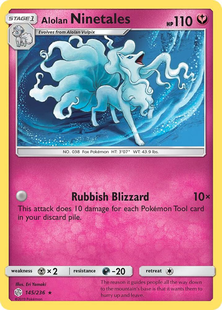 Alolan Ninetales - SM - Cosmic Eclipse