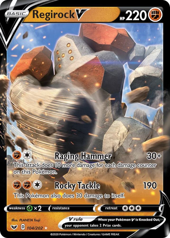 Regirock V - SWSH01: Sword & Shield Base Set