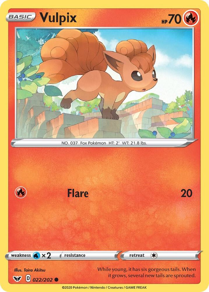 Vulpix - SWSH01: Sword & Shield Base Set