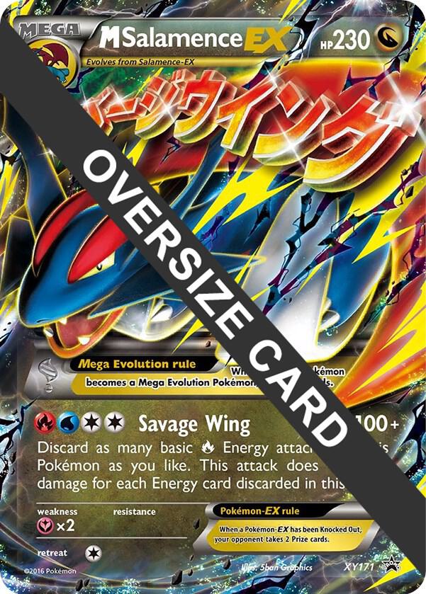M Salamence EX - XY171 - Jumbo Cards