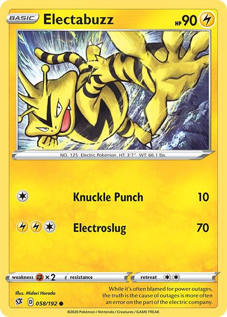 Electabuzz - SWSH02: Rebel Clash