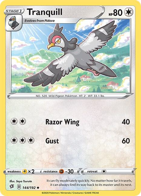 Tranquill - SWSH02: Rebel Clash