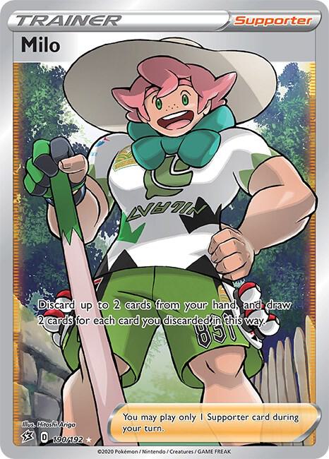 Milo (Full Art) - SWSH02: Rebel Clash