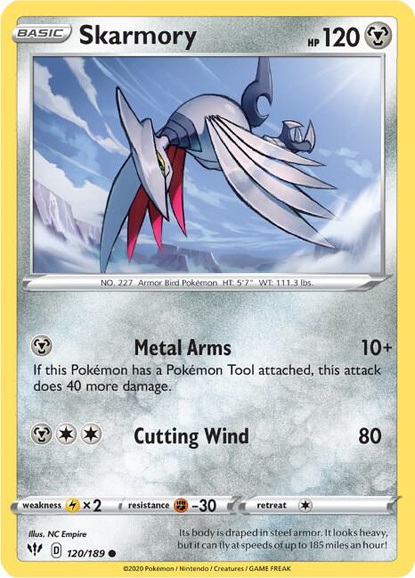 Skarmory - SWSH03: Darkness Ablaze