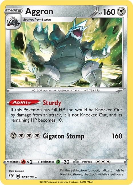 Aggron - SWSH03: Darkness Ablaze