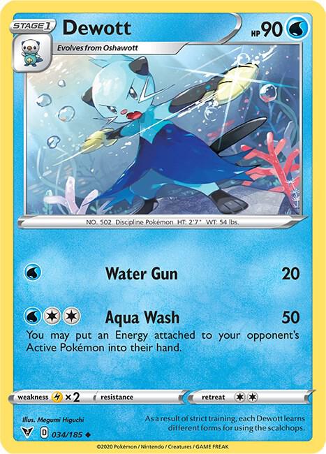 Dewott - SWSH04: Vivid Voltage