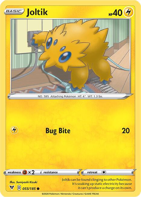 Joltik - SWSH04: Vivid Voltage