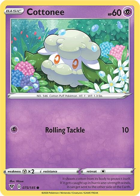 Cottonee - SWSH04: Vivid Voltage
