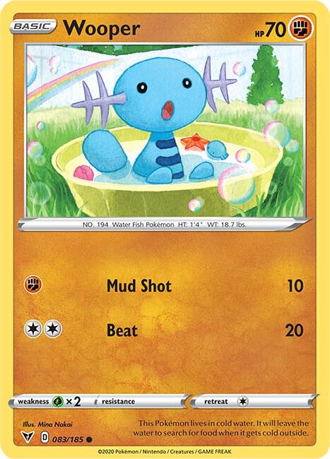 Wooper - SWSH04: Vivid Voltage