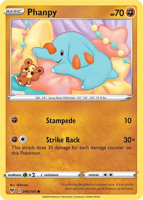 Phanpy - SWSH04: Vivid Voltage