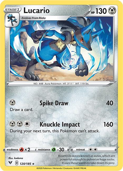 Lucario - SWSH04: Vivid Voltage