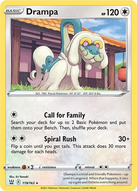 Drampa - SWSH05: Battle Styles