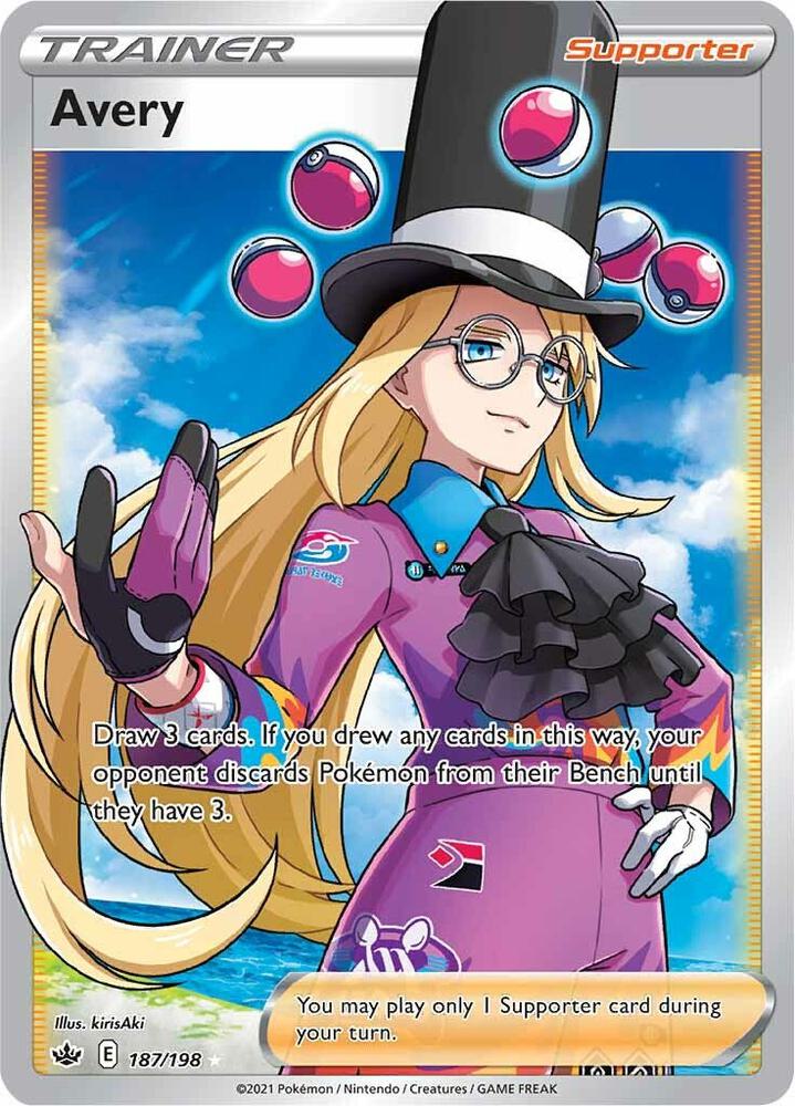 Avery (Full Art) - SWSH06: Chilling Reign