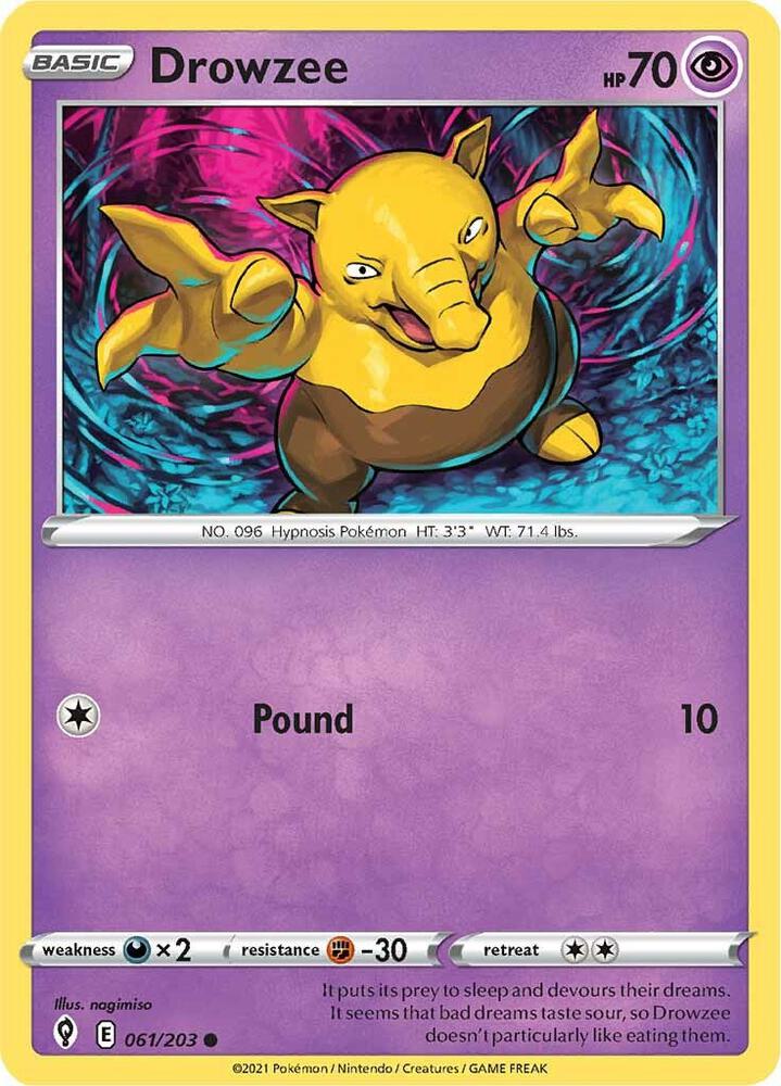 Drowzee - SWSH07: Evolving Skies
