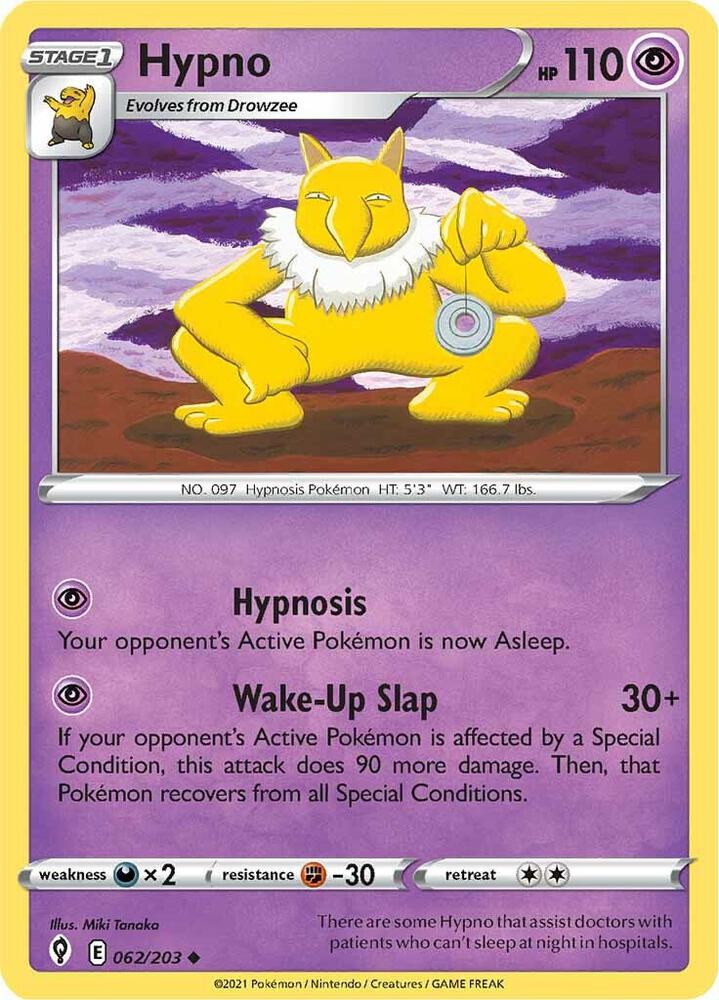 Hypno - SWSH07: Evolving Skies