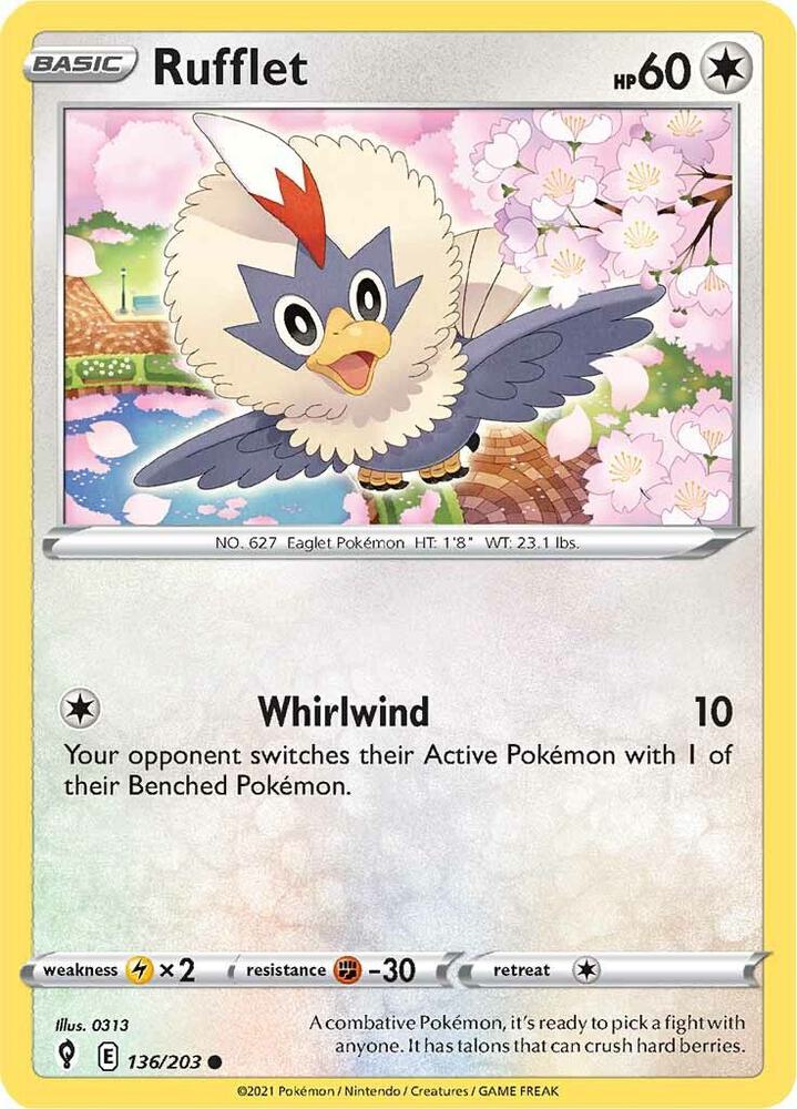 Rufflet - SWSH07: Evolving Skies