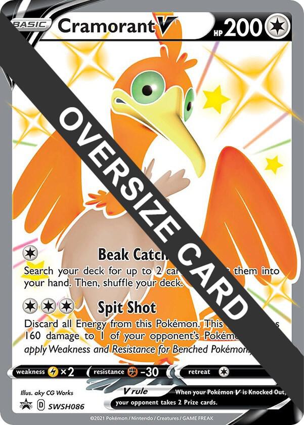 Cramorant V - SWSH086 - Jumbo Cards