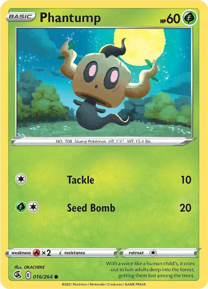 Phantump - SWSH08: Fusion Strike