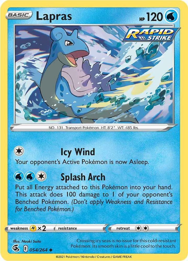 Lapras - SWSH08: Fusion Strike