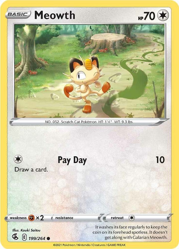 Meowth - SWSH08: Fusion Strike