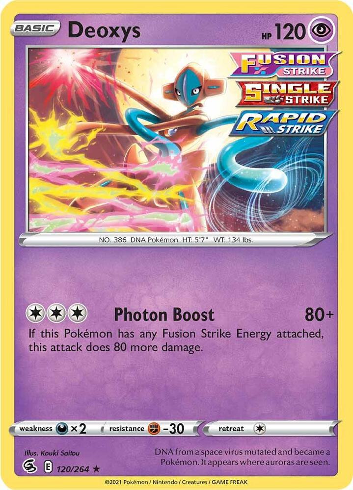 Deoxys - SWSH08: Fusion Strike