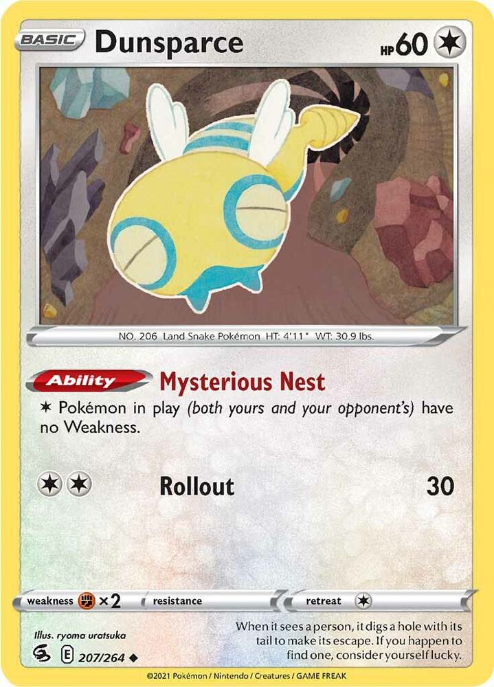 Dunsparce - SWSH08: Fusion Strike