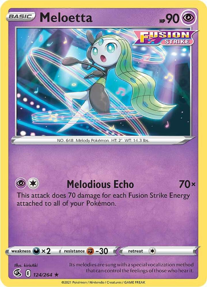 Meloetta - SWSH08: Fusion Strike