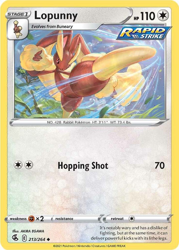Lopunny - SWSH08: Fusion Strike