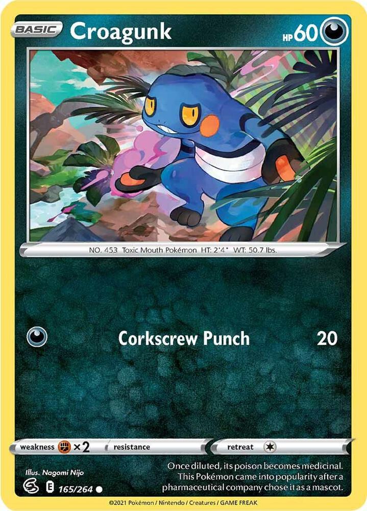 Croagunk - SWSH08: Fusion Strike