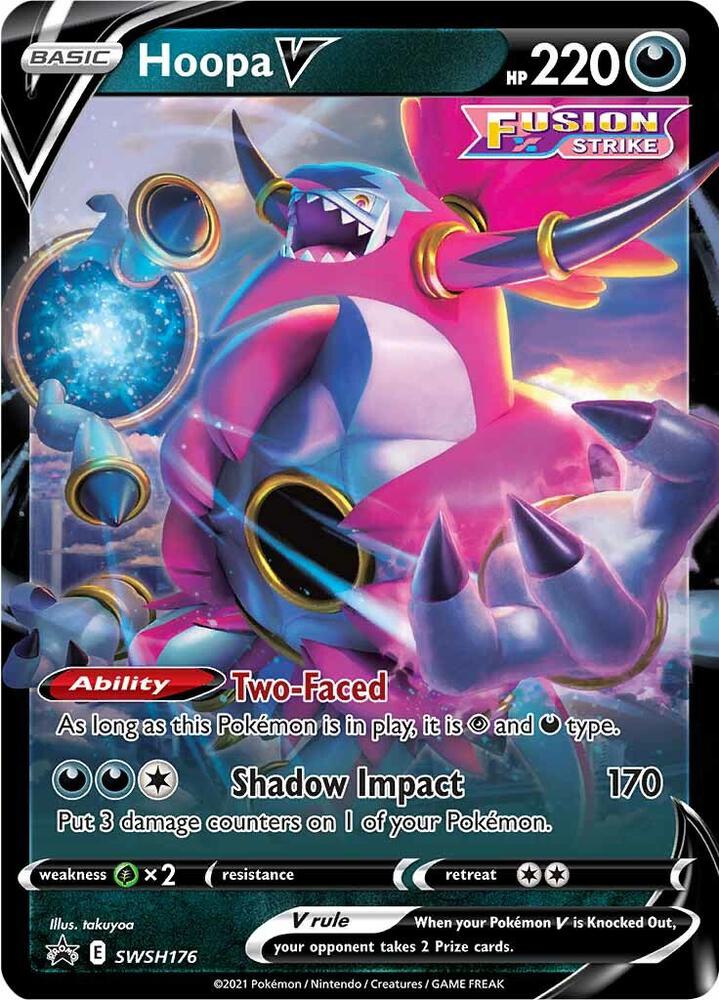 Hoopa V - SWSH176 - SWSH: Sword & Shield Promo Cards
