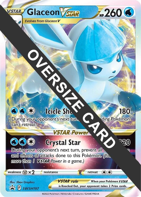 Glaceon VSTAR - SWSH197 - Jumbo Cards