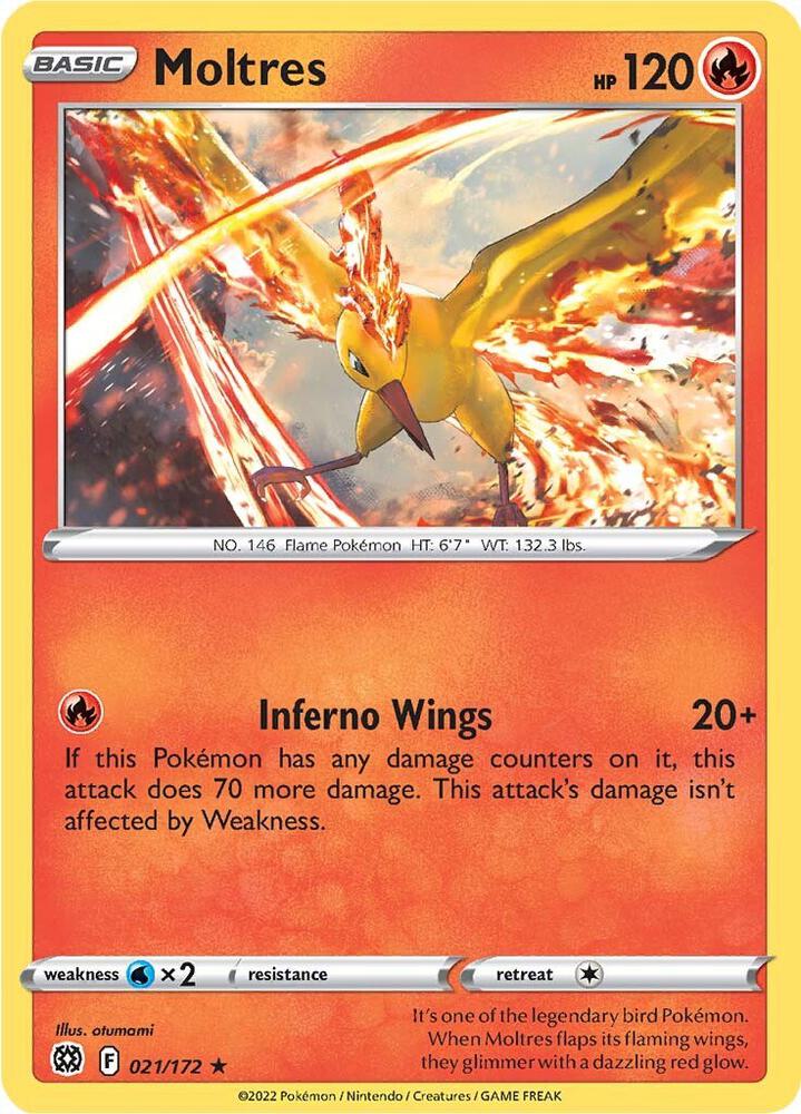 Moltres - SWSH09: Brilliant Stars