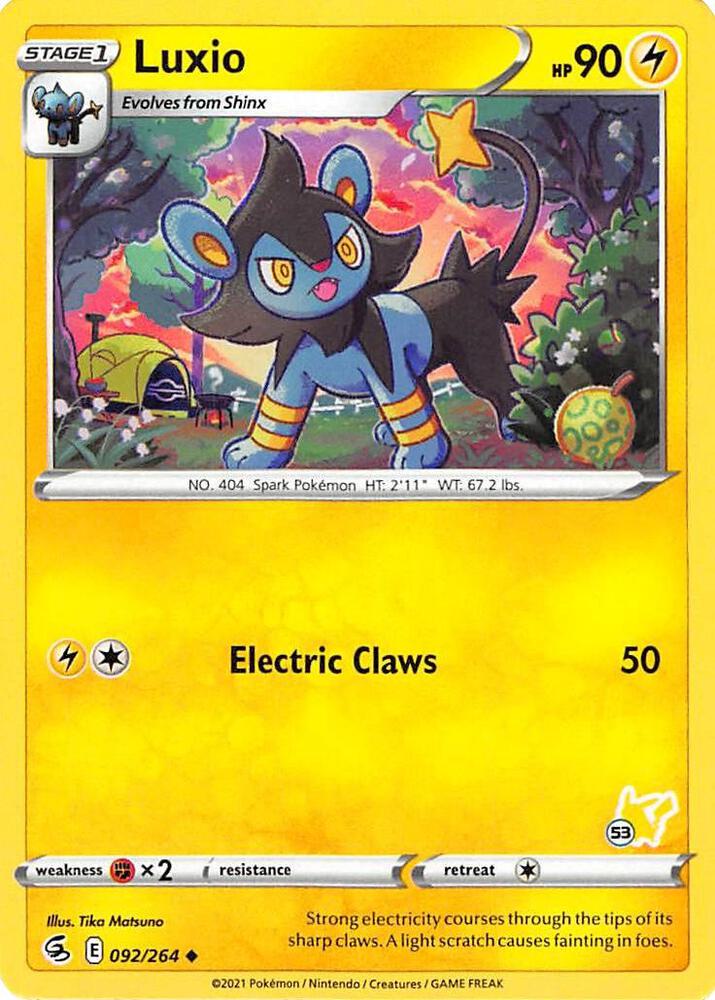 Luxio (#53 Pikachu Stamped)